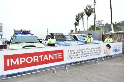 Municipalidad de Chorrillos presenta nuevas medidas para control de aforo en playa Agua Dulce. Foto: difusión.