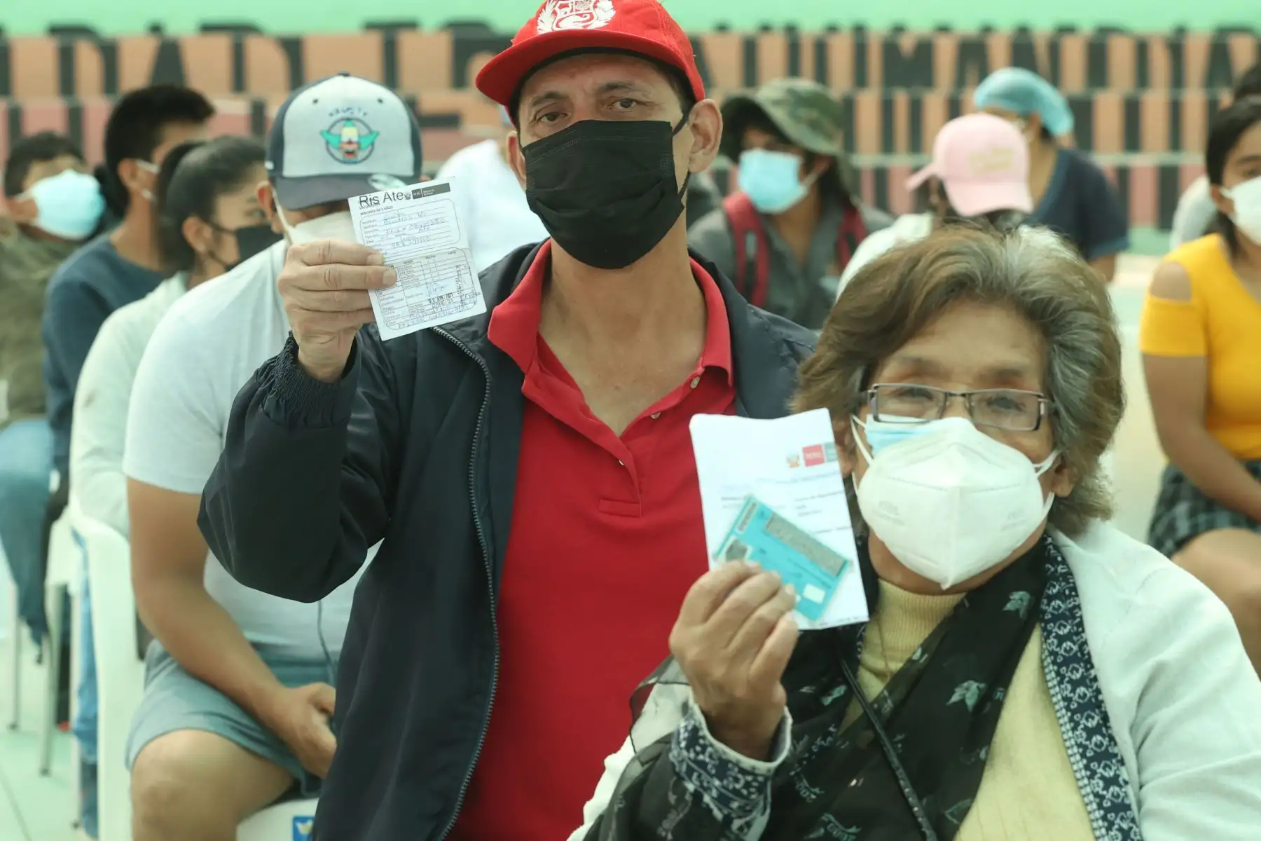 Minsa inaugura punto de atención para toma de muestra y diagnóstico molecular de la COVID-19 en Huaycán.Centro de Salud Señor de los Milagros. Foto: ANDINA/ Vidal Tarqui