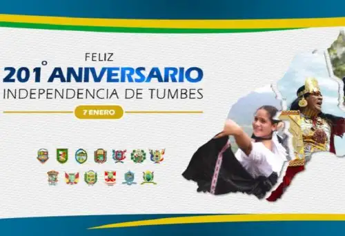 El Plan Binacional de Desarrollo de la Región Fronteriza Perú-Ecuador expresó su saludo a Tumbes, considerando al departamento norteño como baluarte de la independencia nacional, al haber sido la primera ciudad peruana en liberarse en el año 1821 de la etapa colonial.