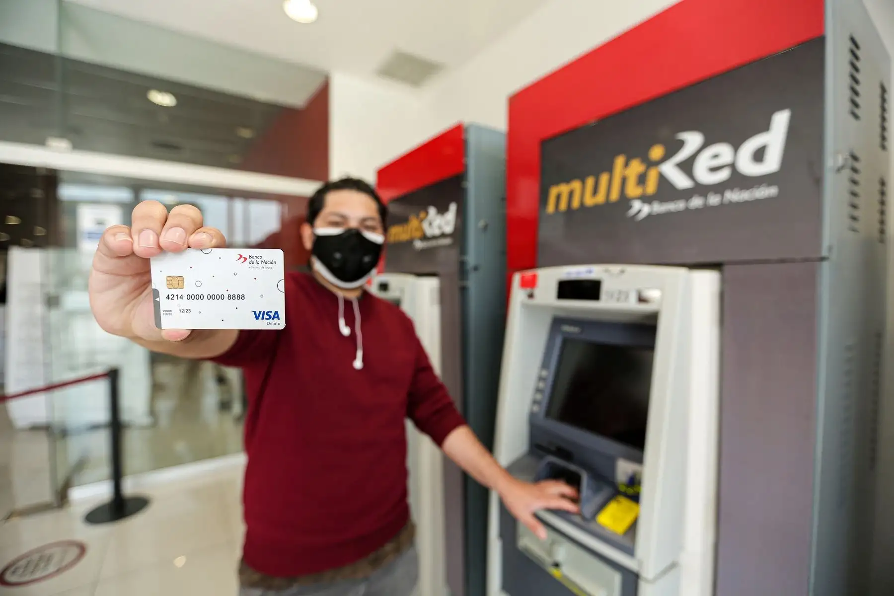 Cliente del Banco de la Nación. ANDINA/Difusión