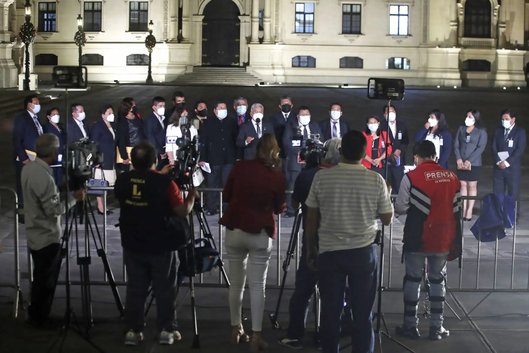 Jefe de Estado, Pedro Castillo, se reúne con los nuevos prefectos en Palacio de Gobierno.
Foto: ANDINA/ Presidencia Perú