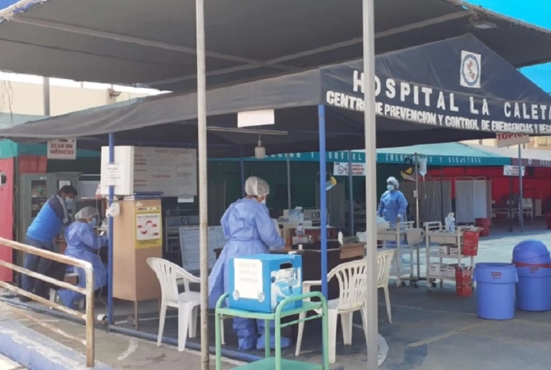En el hospital La Caleta de Chimbote incrementa la presencia de casos de covid-19 en niños en la última semana de diciembre 2021 y la primera de este año. Así lo precisa el estudio de crisis que presentó el área de Epidemiología del Comando Covid-19 de este nosocomio.