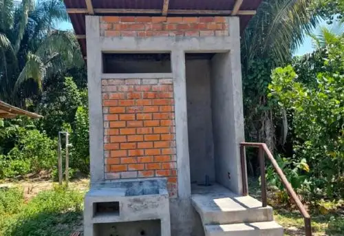 El Ministerio de Vivienda, Construcción y Saneamiento ejecuta la obra que dotará de agua y saneamiento al caserío Virgen del Carmen, en el distrito de Irazola, provincia de Padre Abad, Ucayali.