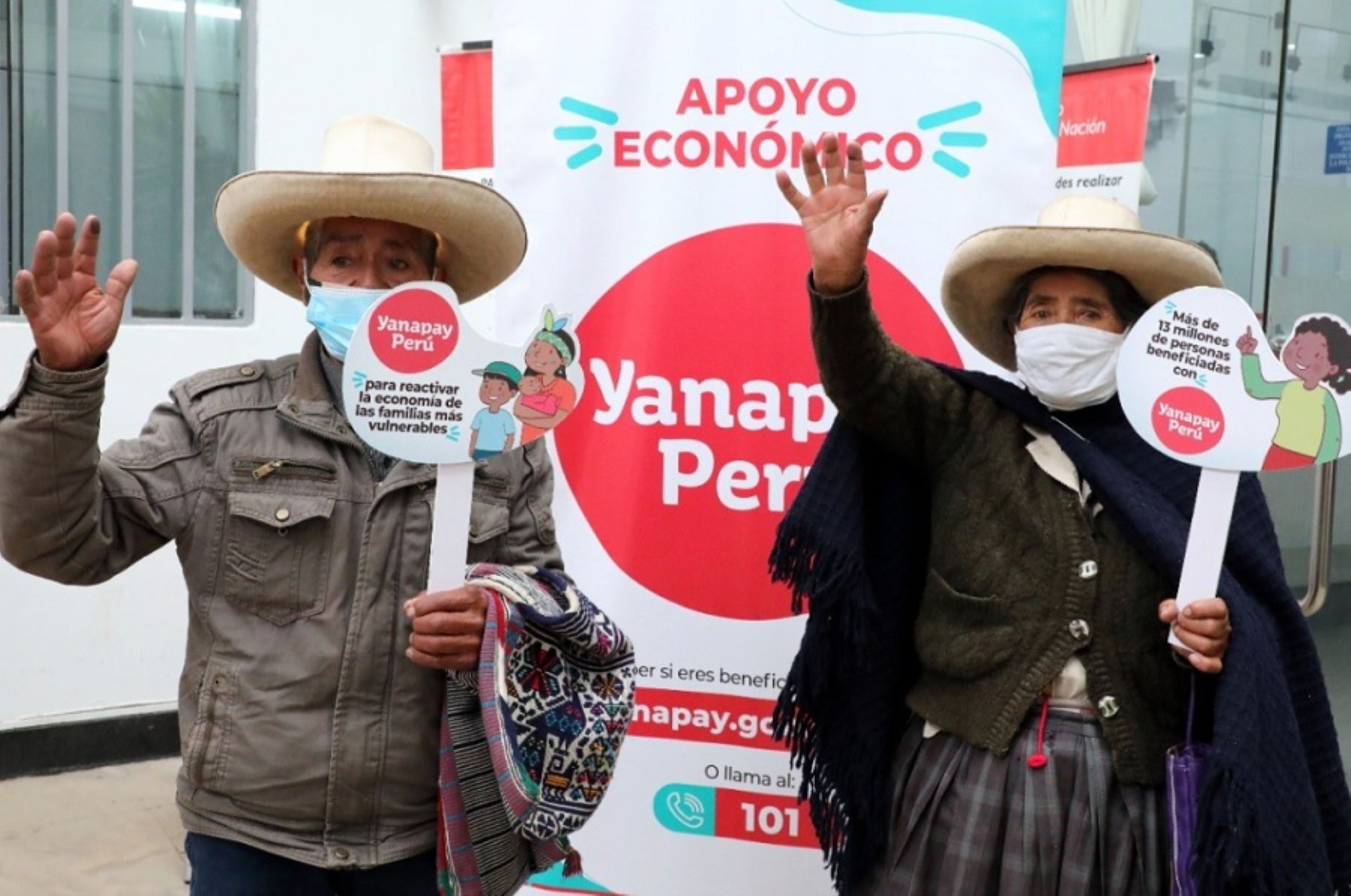 Midis: Más de 10.3 millones de beneficiarios cobraron subsidio económico Yanapay Perú