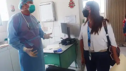 A través de un comunicado el Minsa precisó que las personas que presenten síntomas pueden acudir a los puntos covid-19 para su respectivo diagnóstico. ANDINA/ Minsa