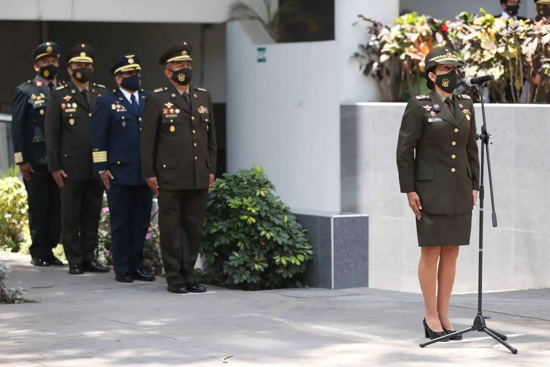 La Coronel EP María de los Milagros Carrasco Cabrejos asume como Presidenta del Tribunal Superior Militar Policial del Centro. Es la primera mujer en asumir la presidencia de un Tribunal Militar Policial.
Foto: ANDINA/Jhonel Rodriguez