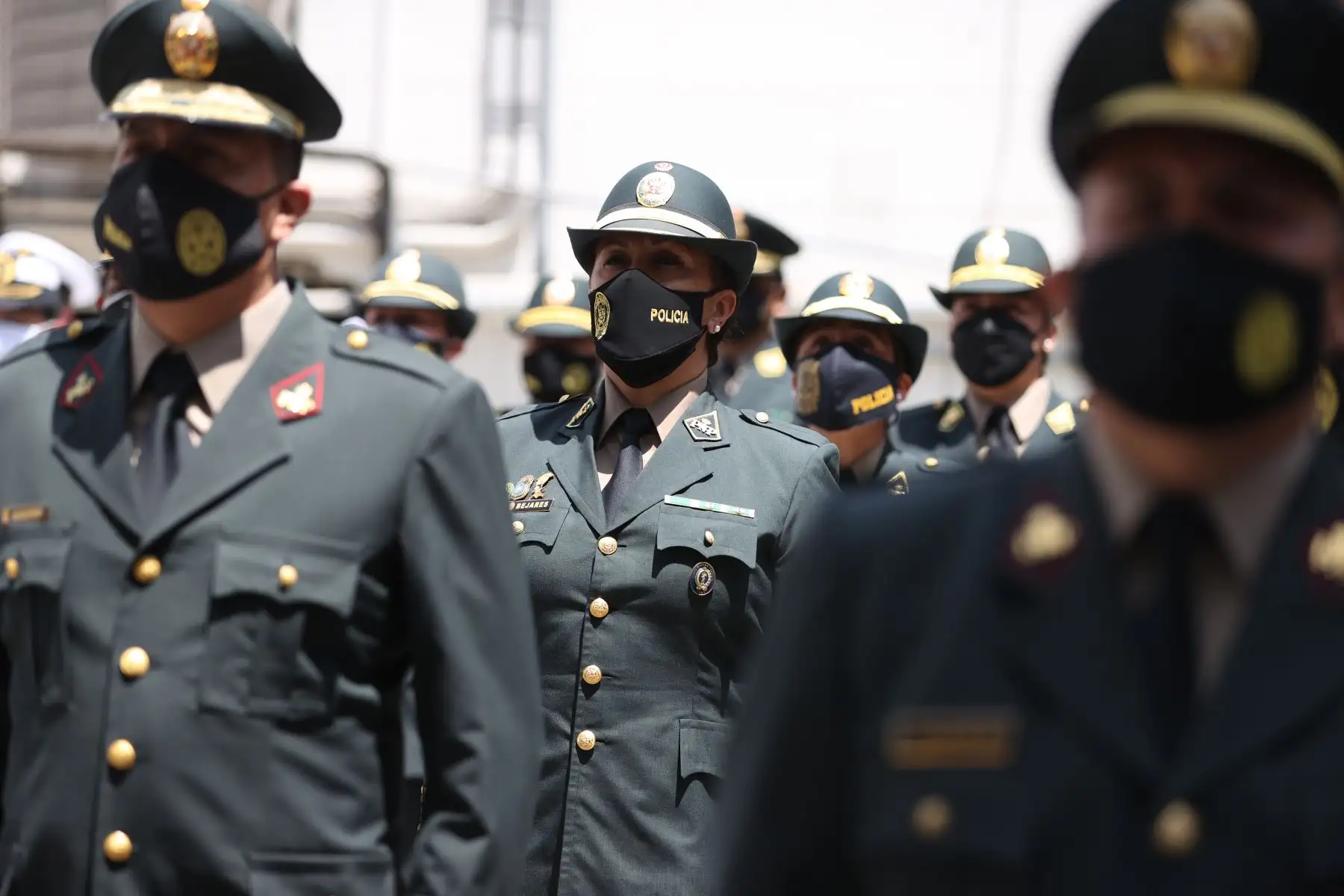 La Coronel EP María de los Milagros Carrasco Cabrejos asume como Presidenta del Tribunal Superior Militar Policial del Centro. Es la primera mujer en asumir la presidencia de un Tribunal Militar Policial.
Foto: ANDINA/Jhonel Rodriguez