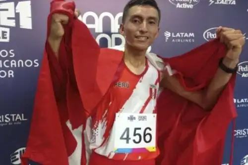 José Luis, el atleta calificado que destaca en sus estudios y sueña con llegar a los juegos olímpicos. Foto: Difusión