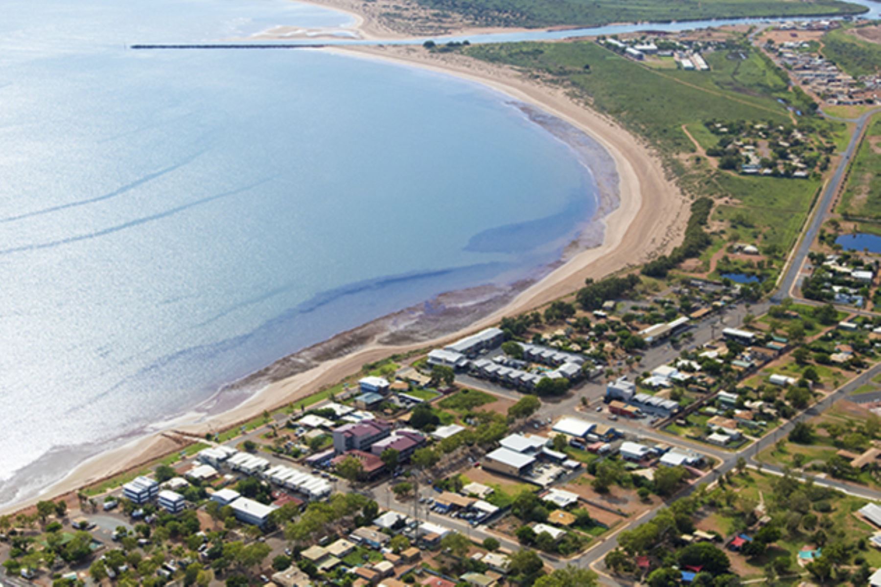 La temperatura extrema se registró en la localidad de Onslow, en el noroeste de Australia. Foto: internet.