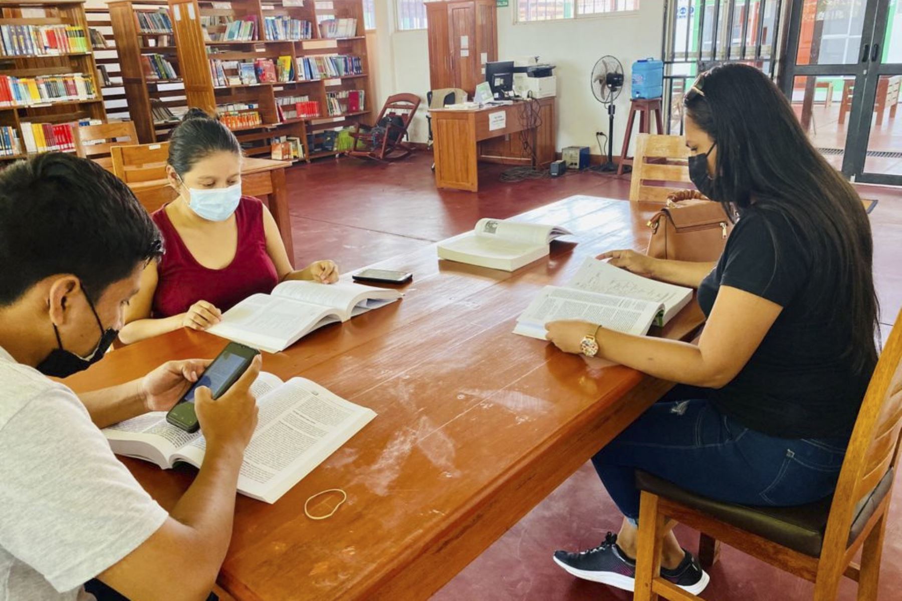 El proyecto Hope está incorporando las facilidades de la plataforma del Portal Empleos Perú para la obtención del Certificado Único Laboral. Foto: ANDINA/Universidad Nacional Autónoma de Alto Amazonas