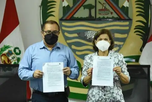 La Universidad Nacional Mayor de San Marcos (UNMSM) y el Gobierno Regional de Ucayali suscribieron un convenio marco de cooperación institucional que permitirá que la universidad Decana de América tenga una sede filial en la región, la cual beneficiará a cientos de estudiantes que, hasta el momento, no tienen acceso a la educación superior.