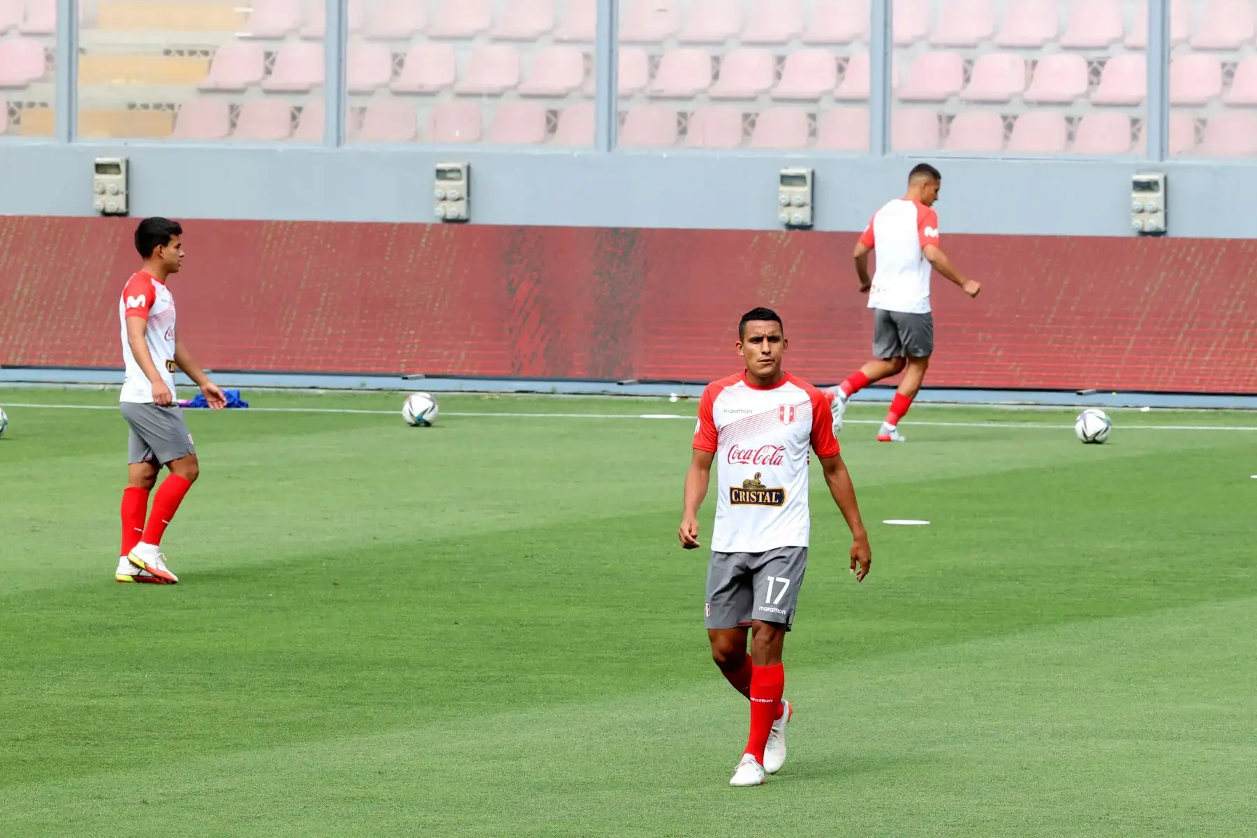 La selección peruana enfrenta a la selección de Panamá en un partido amistoso de preparación antes de enfrentar a Colombia por las eliminatorias a Catar 2022. Foto: ANDINA/Vidal Tarqui