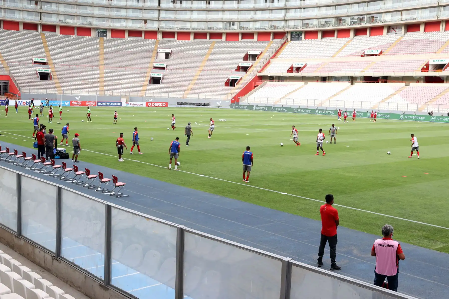 La selección peruana enfrenta a la selección de Panamá en un partido amistoso de preparación antes de enfrentar a Colombia por las eliminatorias a Catar 2022. Foto: ANDINA/Vidal Tarqui