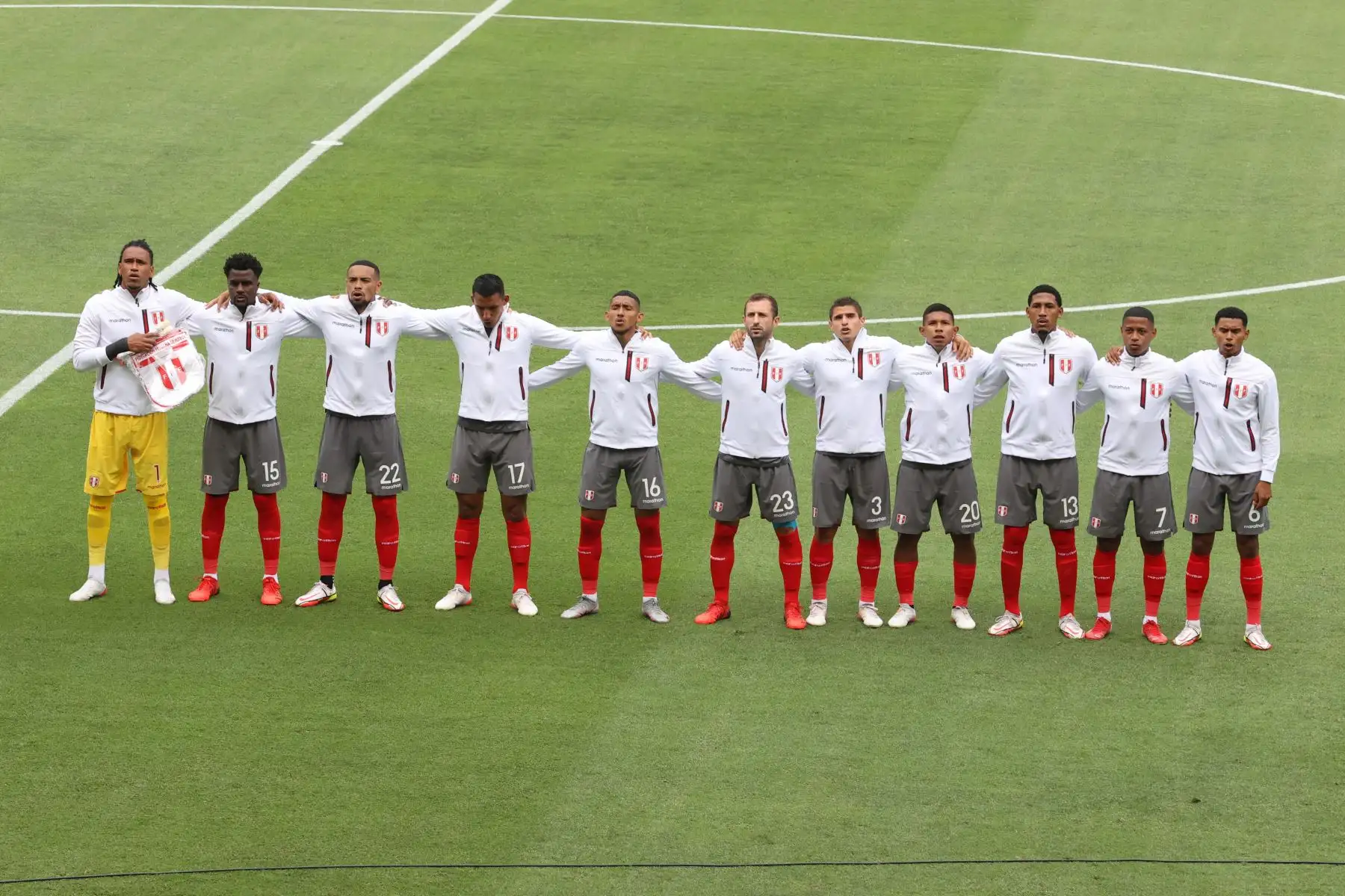 La selección peruana enfrenta a la selección de Panamá en un partido amistoso de preparación antes de enfrentar a Colombia por las eliminatorias a Catar 2022. Foto: ANDINA/Vidal Tarqui