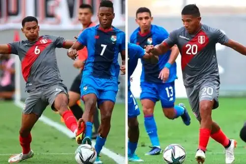 López y Flores salieron lesionados en el amistoso contra Panamá. Foto: ANDINA