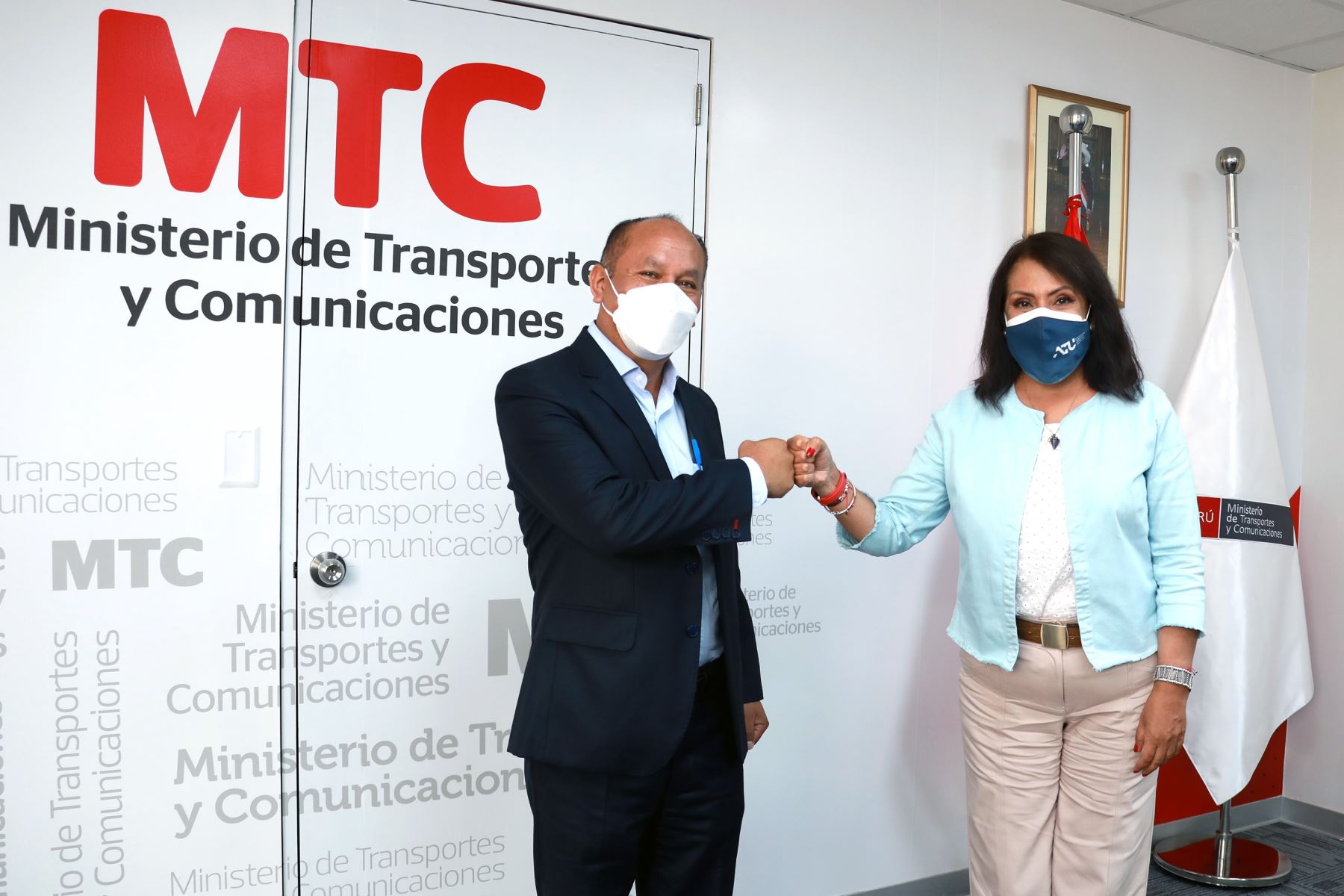 Titulares del MTC y ATU sostuvieron reunión de trabajo.