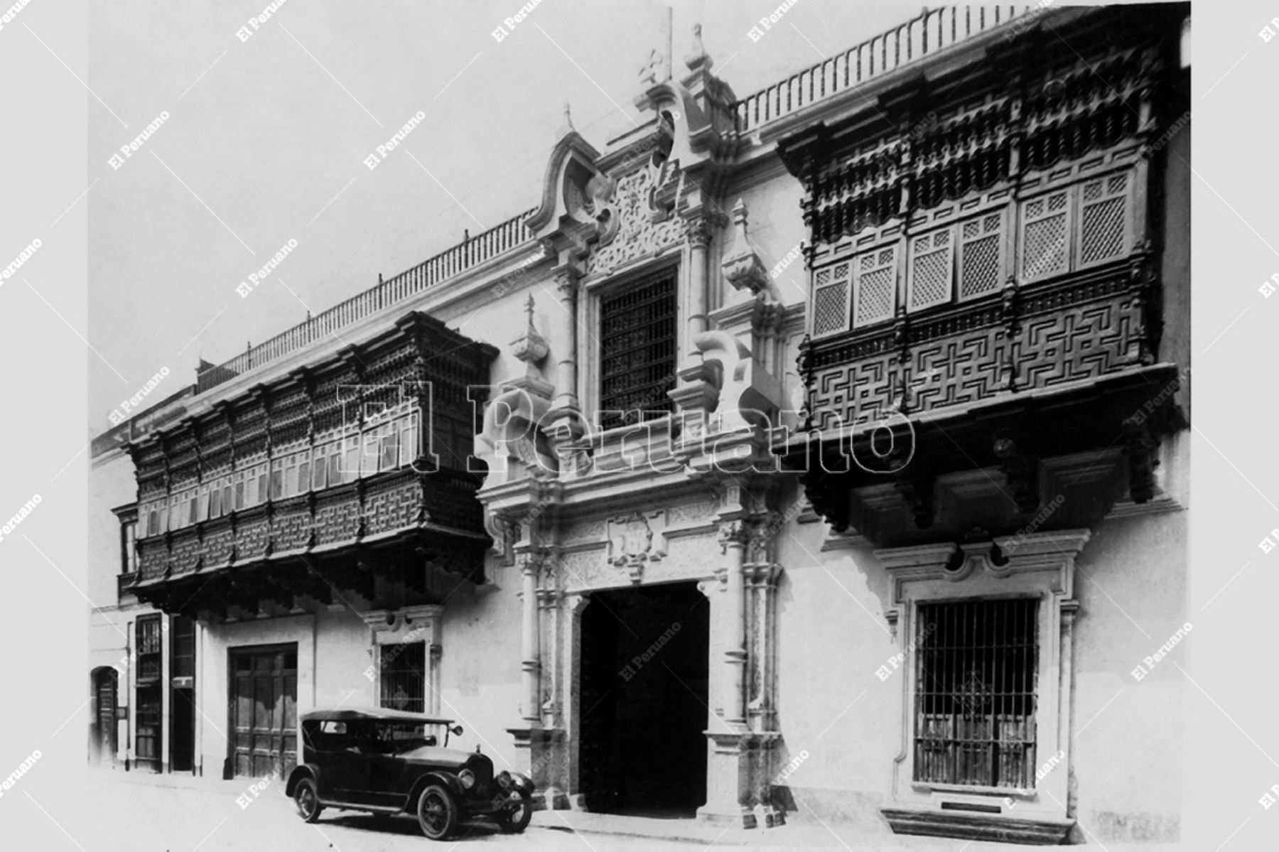 Palacio de Torre Tagle (1930). Foto: Archivo Histórico de El Peruano