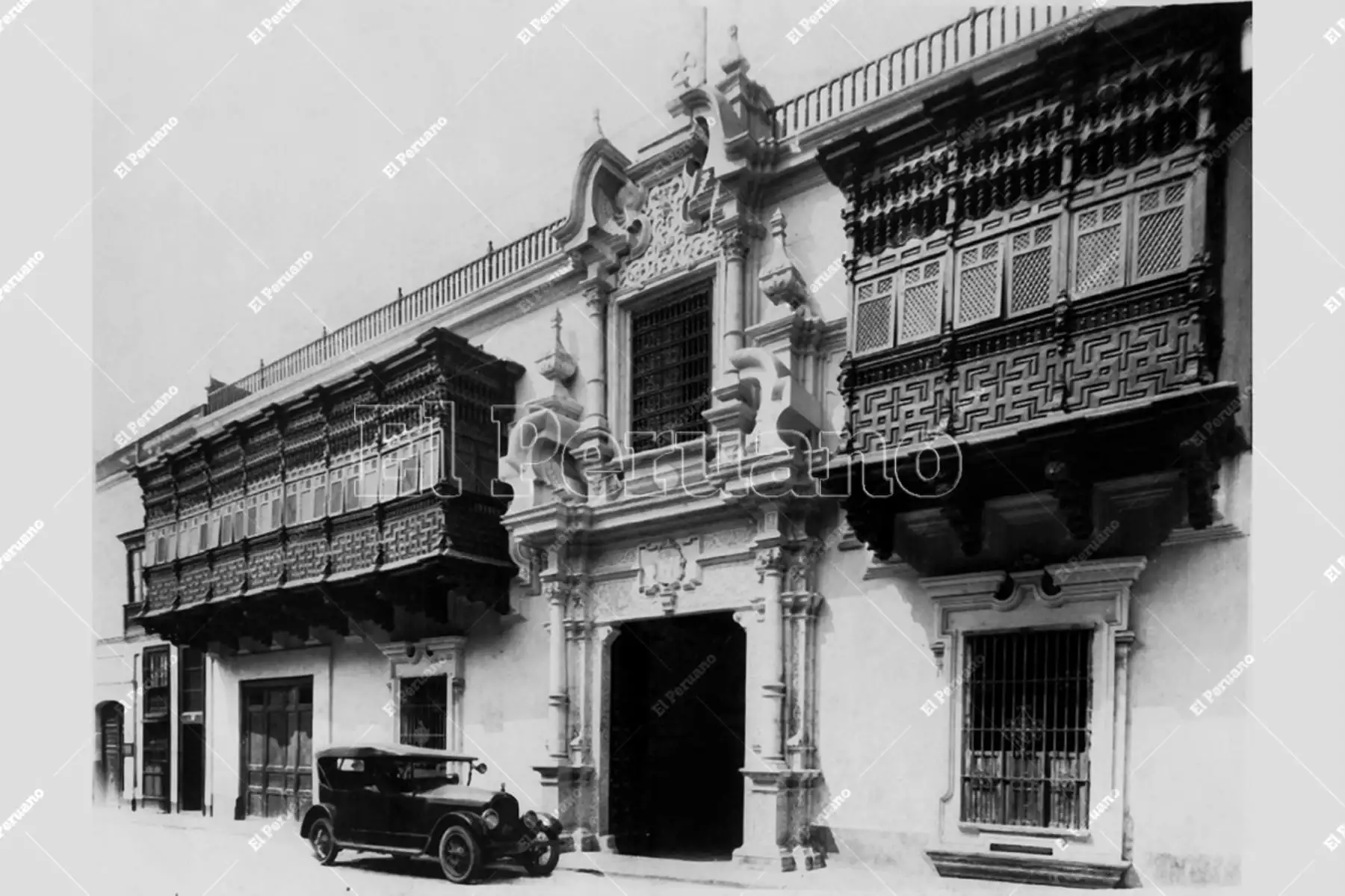 Palacio de Torre Tagle (1930). Foto: Archivo Histórico de El Peruano