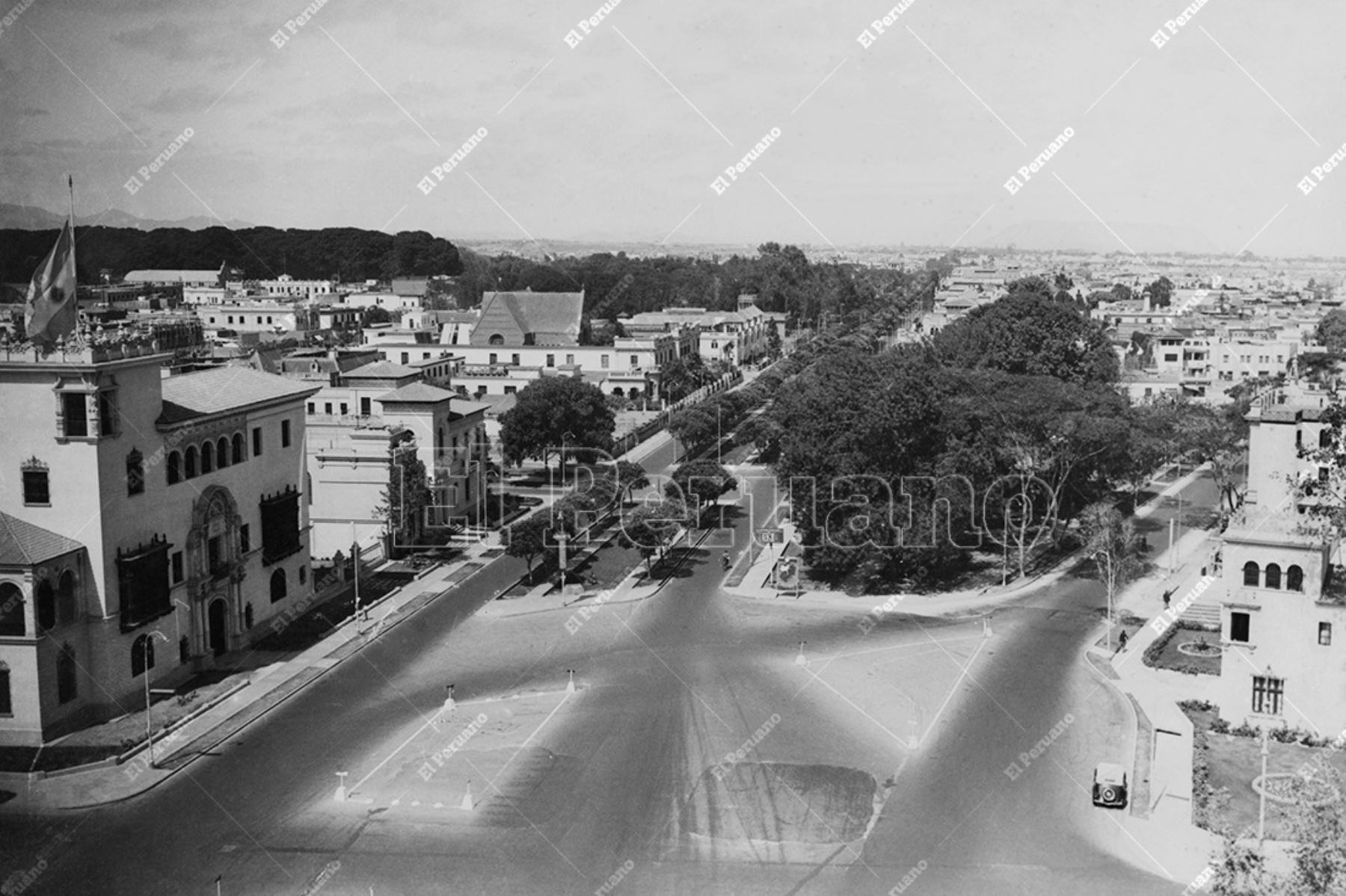 Embajada de Argentina y residencias de las primeras cuadras de la céntrica avenida Arequipa (1940)