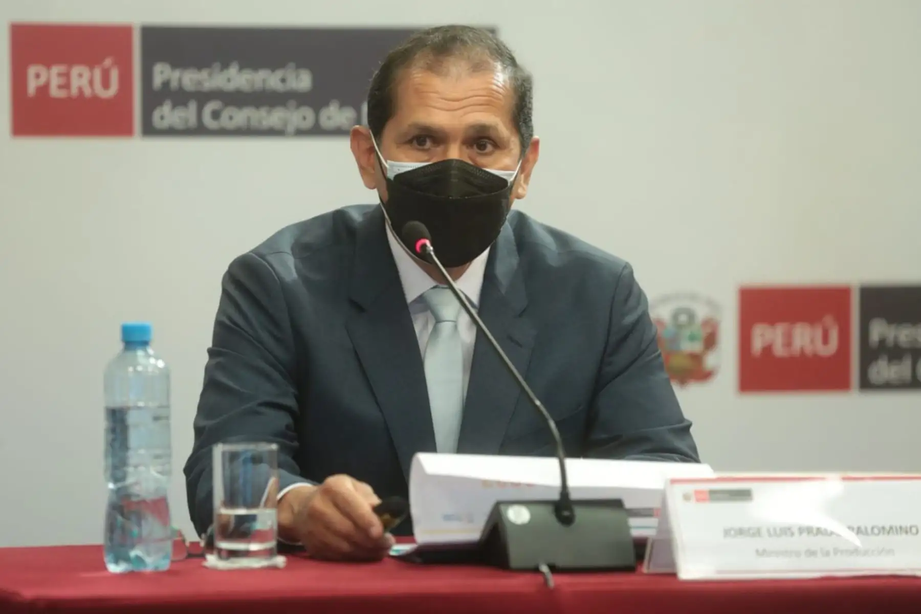 Ministro de la Producción, Jorge Luis Prado Palomino, ANDINA/Difusión
