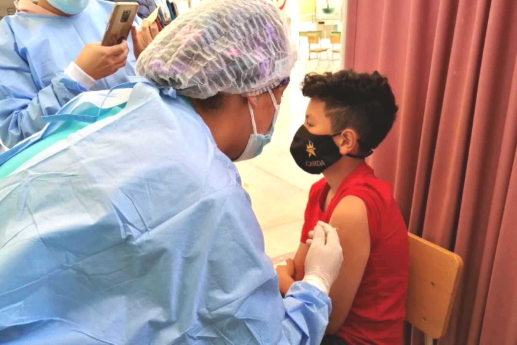 Covid-19: segundo lote de vacunas para niños llegará al Perú el 28 de enero. Foto: ANDINA/Difusión.