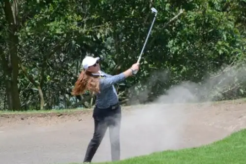 Ballesteros sumó 287 golpes durante las rondas y se llevó el titulo sudamericano. Foto: ANDINA/IPD