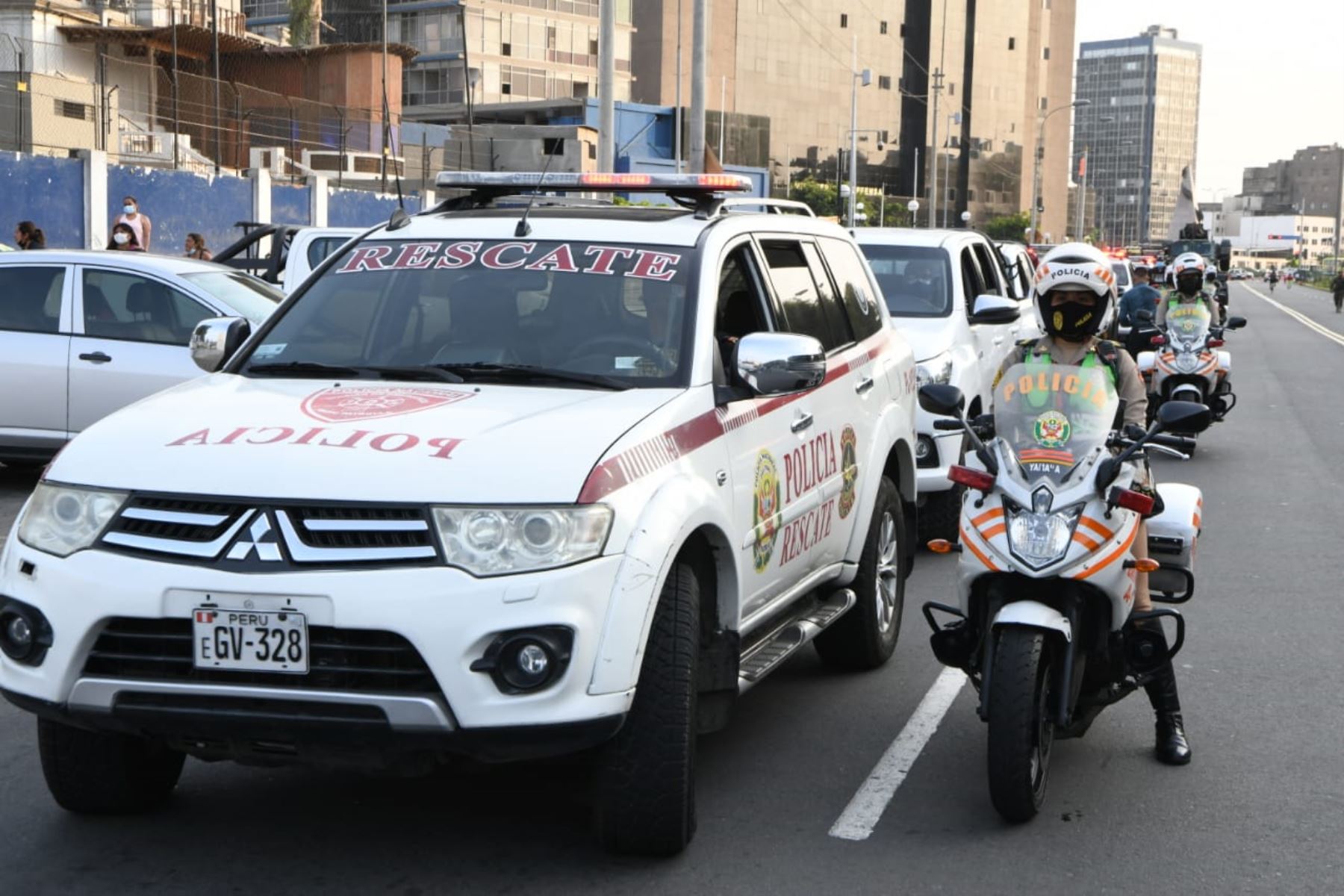 Se trata de un operativo de patrullaje focalizado en puntos críticos de Lima con el fin de fortalecer la presencia policial y contrarrestar la delincuencia. Foto: ANDINA/Mininter
