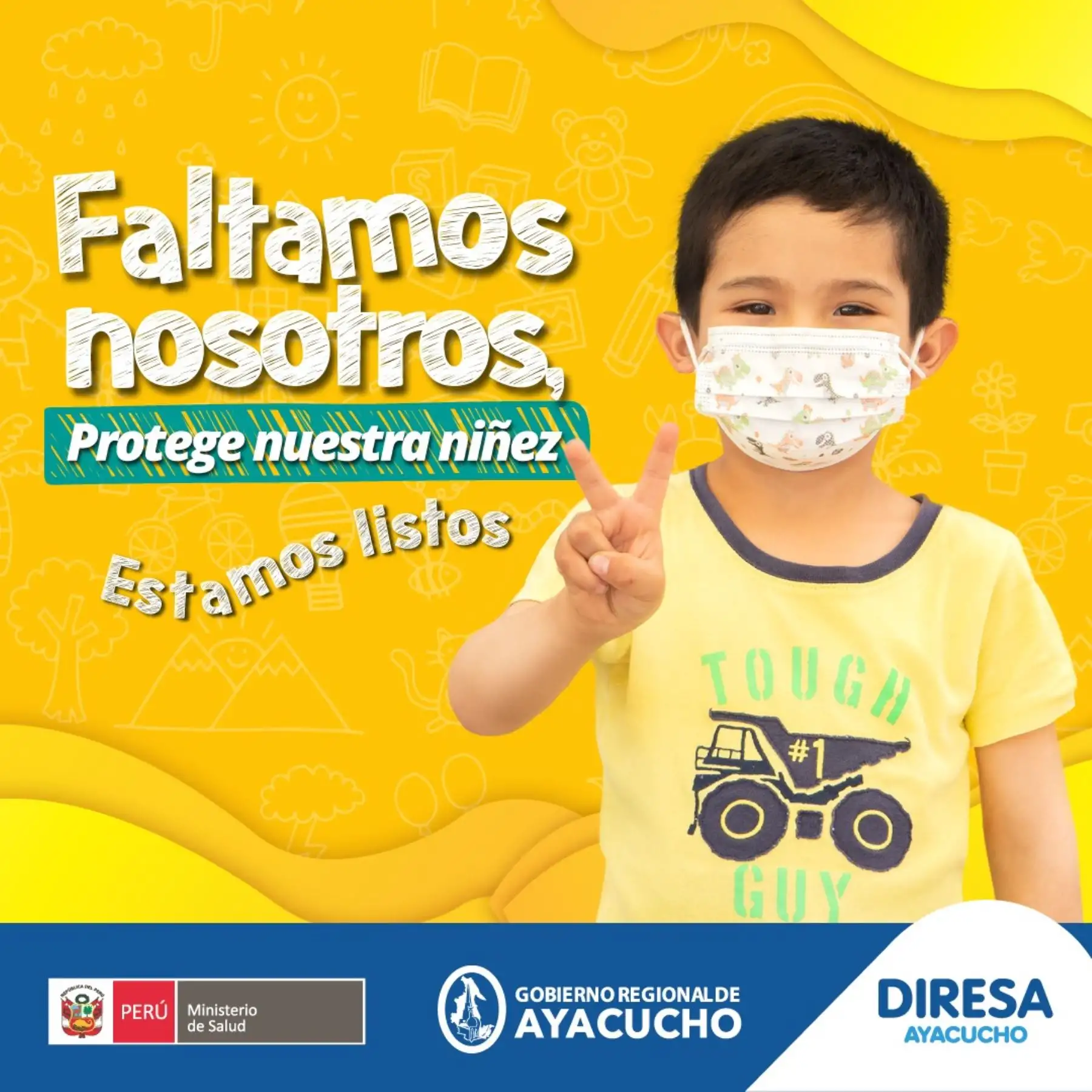 La región Ayacucho solo está a la espera de la llega del lote de vacunas para iniciar la vacunación a 86 000 niños, entre los 5 y 11 años de edad, para lo cual se cuenta con 200 locales de inmunización, informó la Dirección Regional de Salud