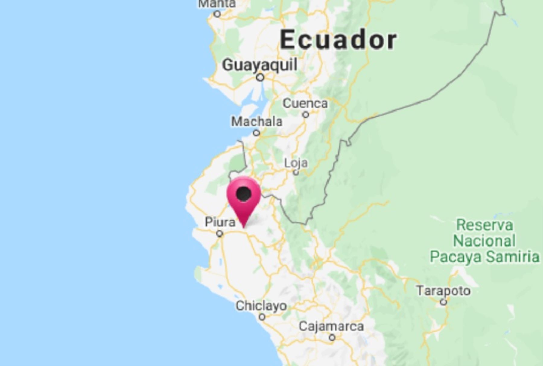 El más reciente temblor ocurrió en Piura, a las 05:45 horas y alcanzó una magnitud de 4.1, con una profundidad de 75 kilómetros.