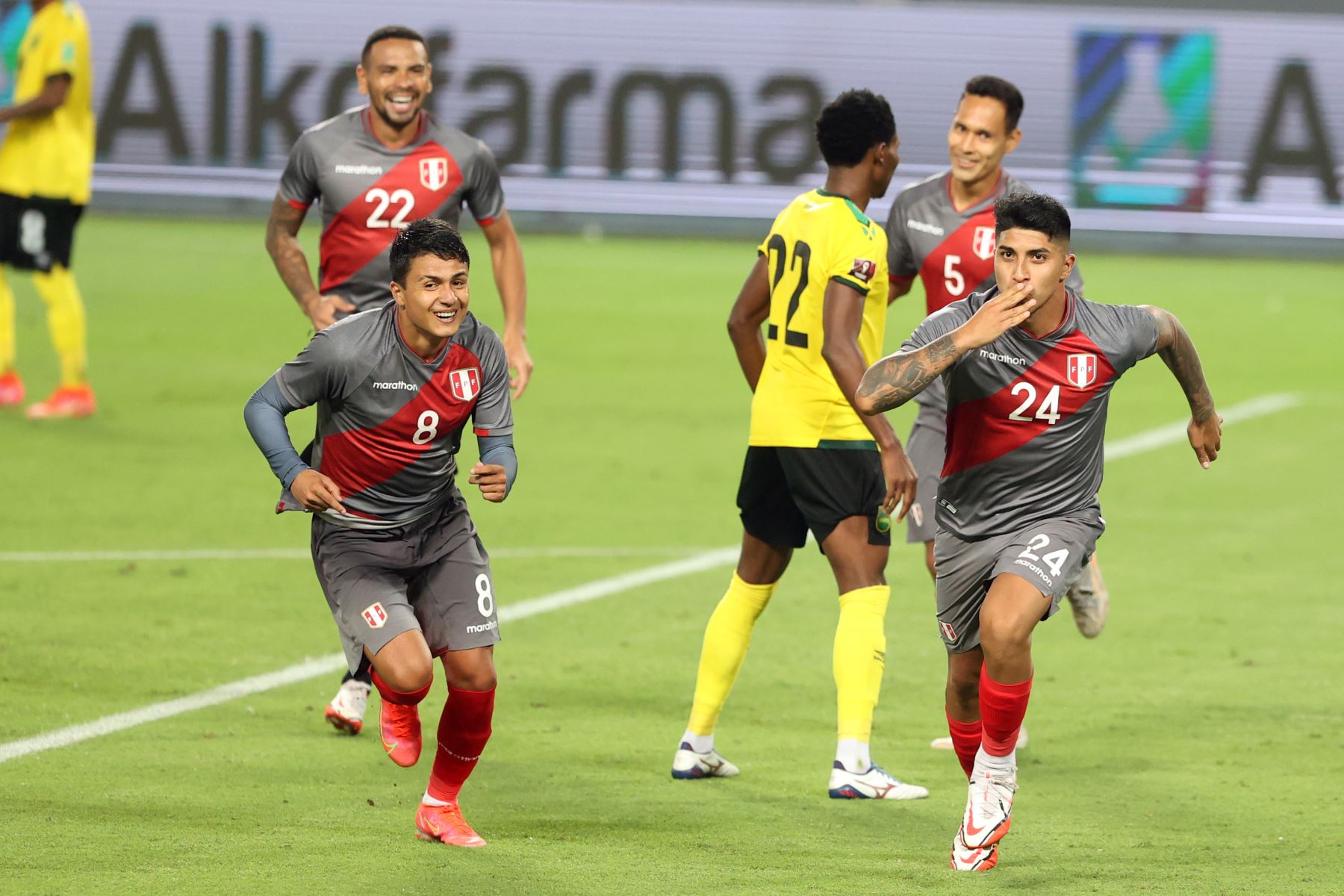 Perú enfrenta a Jamaica en partido amistoso con miras al Mundial Qatar 2022. Foto: ANDINA/Vidal Tarqui