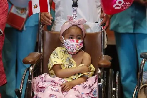 El paciente pediátrico debe presentar una buena condición clínica y estar bien en sus respectivos análisis de sangre. ANDINA/Renato Pajuelo