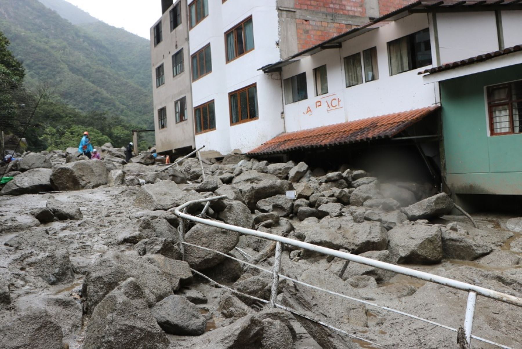 Existe peligro inminente de huaicos, deslizamientos e inundaciones en el distrito de Machu Picchu, región Cusco. Foto: ANDINA/Difusión