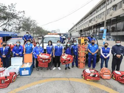 EsSalud envía brigada de apoyo a Amazonas para reforzar la atención de salud ante incremento de casos de covid-19 en esa región. ANDINA/Difusión