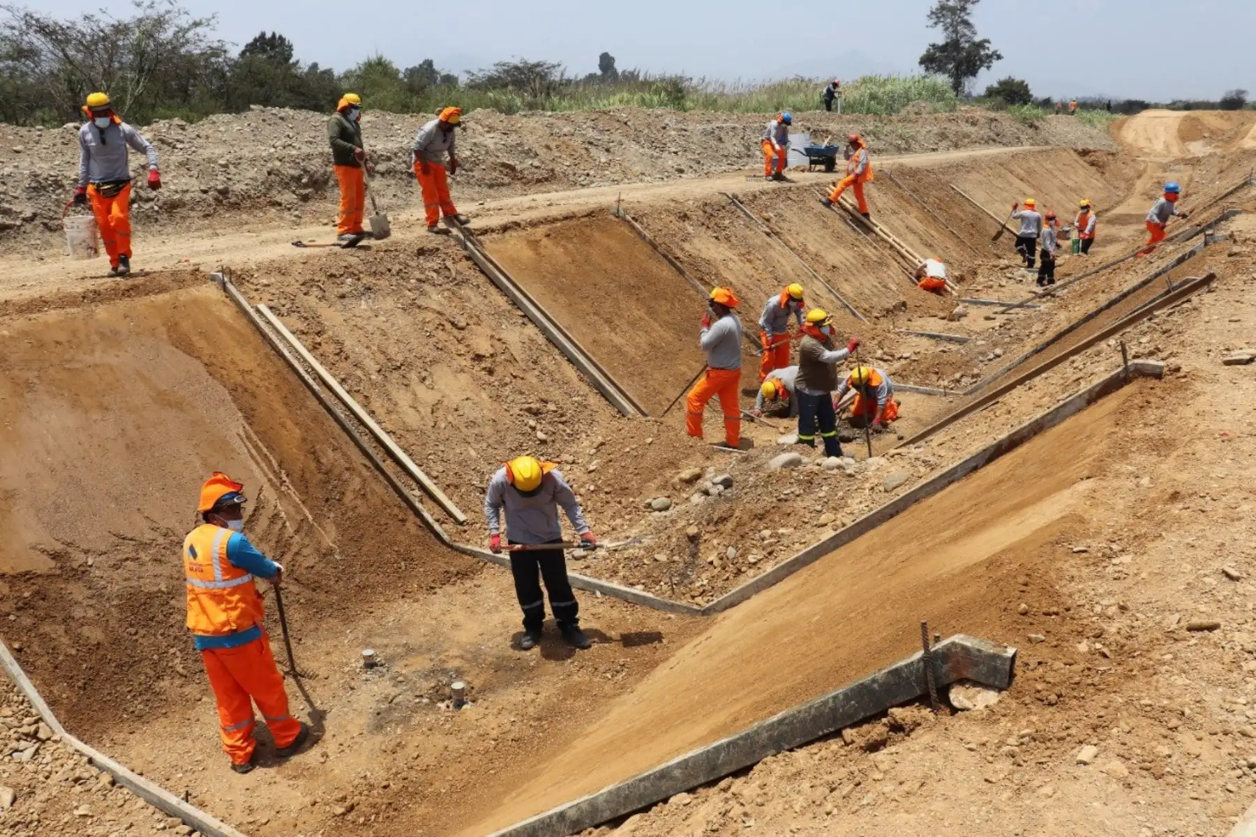 Infraestructura de riego. Foto: Cortesía