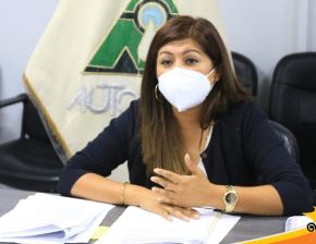 Gobernadora regional, Kimmerlee Gutiérrez, y el alcalde provincial de Arequipa, Omar Candia, dieron positivo al covid-19. ANDINA/Difusión