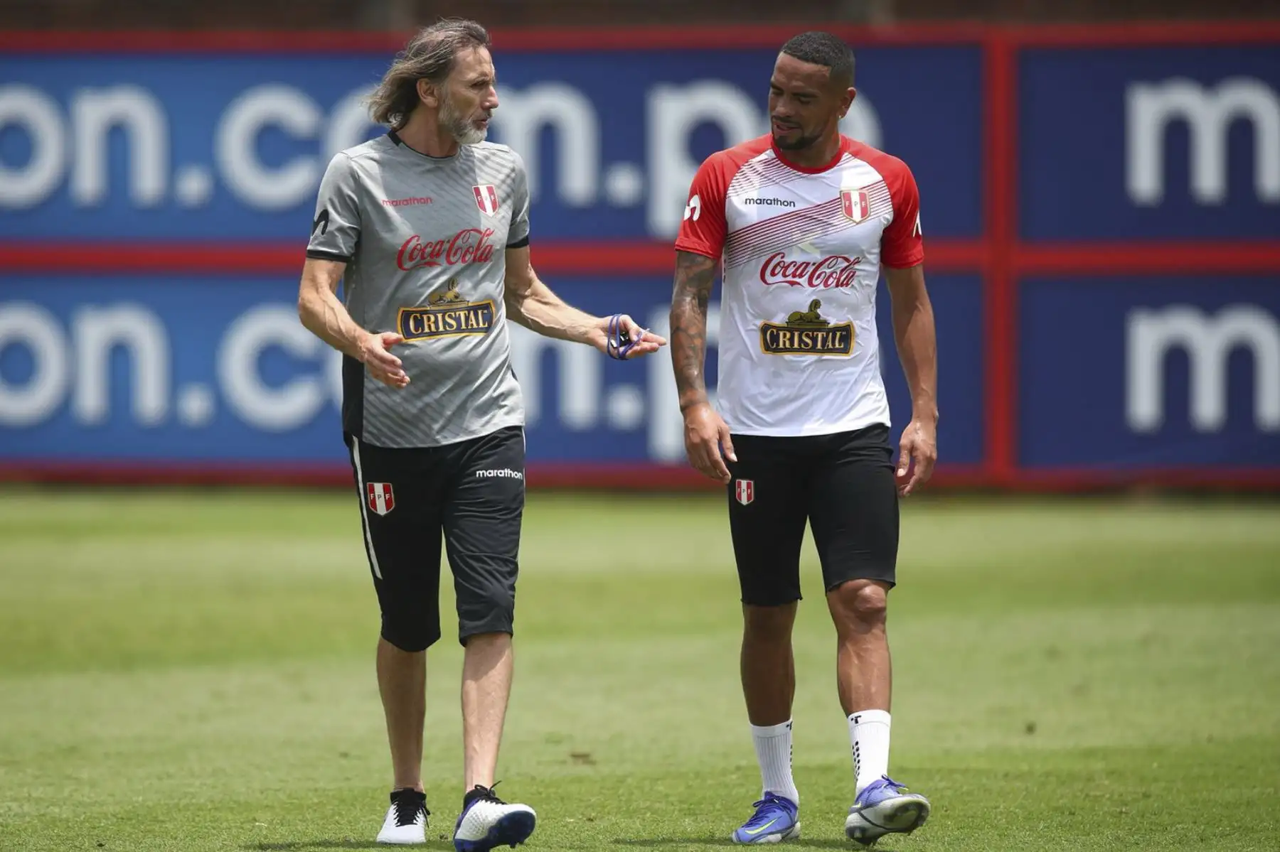 Este martes se completa el plantel cuando se sumen los futbolistas Gianluca Lapadula, Gabriel Costa y Luis Abram.
Foto: ANDINA/FPF