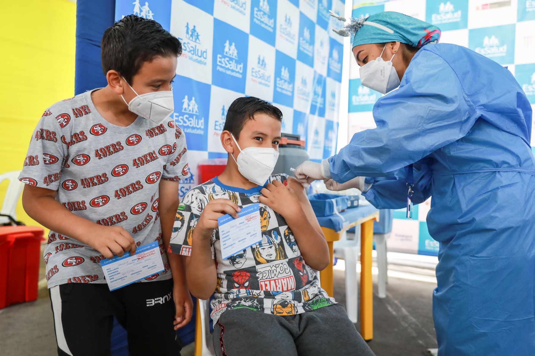 EsSalud promueve inmunización de menores de 5 años para completar esquema de vacunación