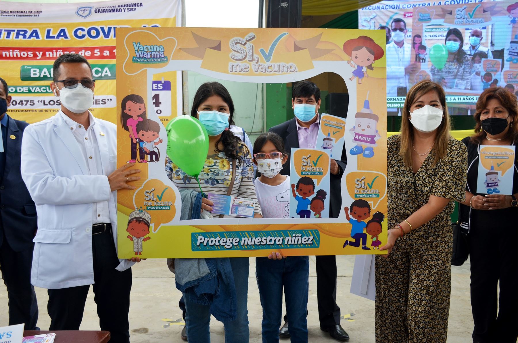 Covid-19: Región Lima destaca respuesta de padres de familia para vacunar a sus hijos