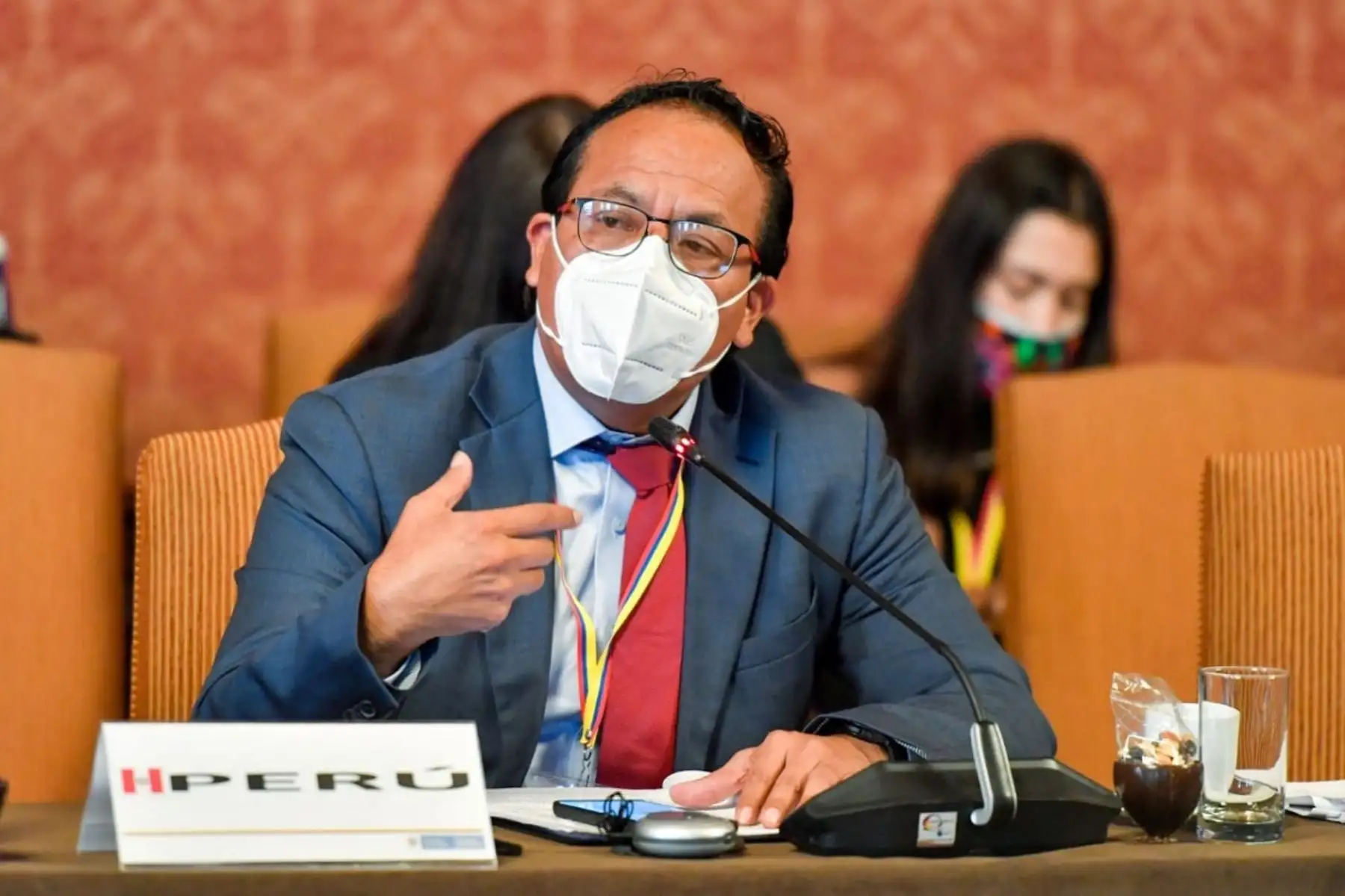 Ministro de Comercio Exterior y Turismo, Roberto Sánchez, participó en la las reuniones de la Comisión de Libre Comercio y del Consejo de Ministros de la Alianza del Pacífico, desarrolladas hoy en Bogotá, Colombia. Foto: Cortesía.
