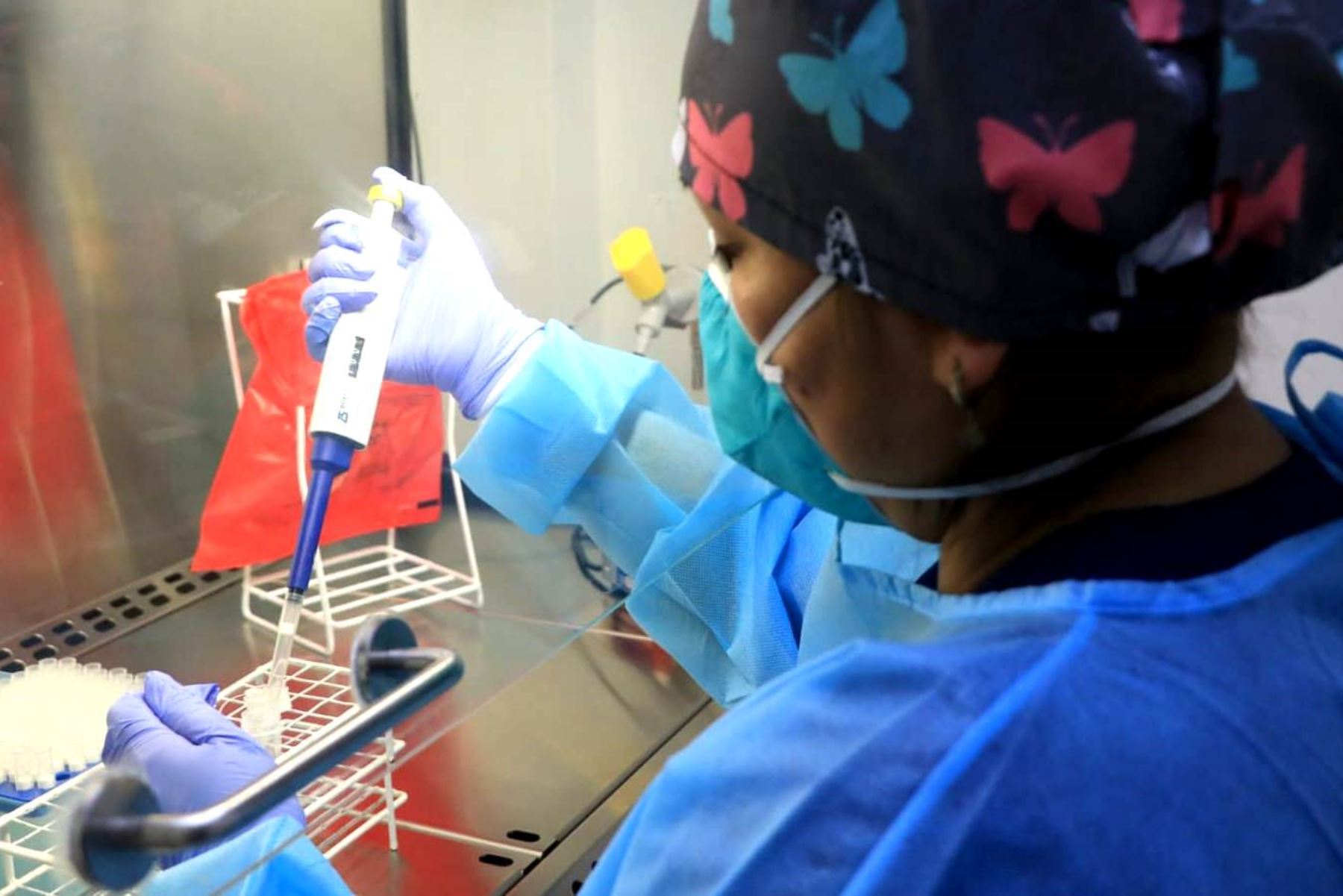 Covid-19: Minsa fortalece laboratorio de biología molecular en Barranco para diagnóstico. Foto: ANDINA/Difusión.