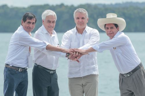 Fotografía oficial de la XVI Cumbre de la Alianza del Pacífico