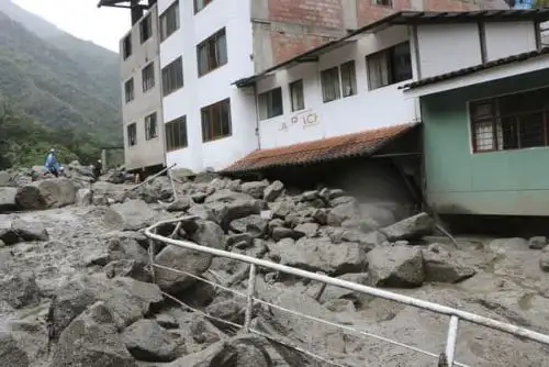 Las intensas lluvias podrían ocasionar movimientos en masa en diversos puntos del país. Foto: ANDINA/Difusión