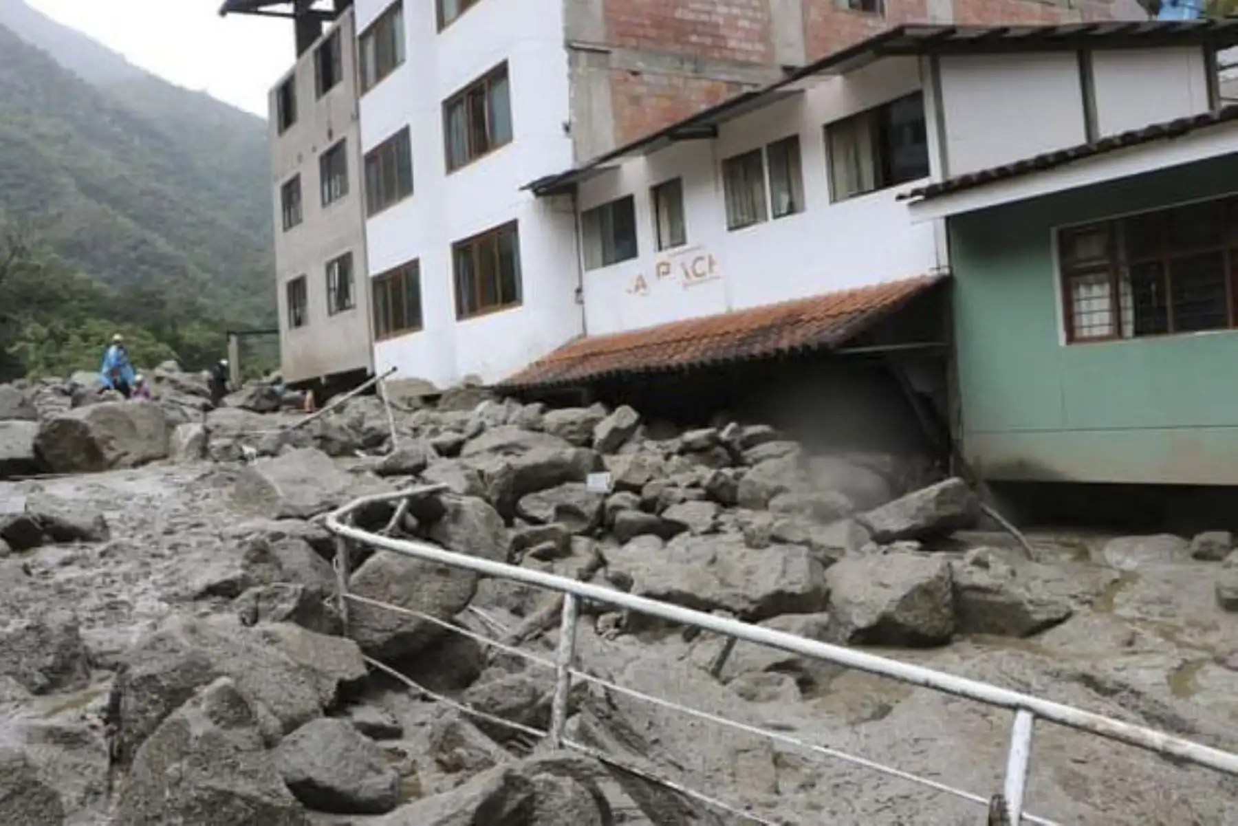 Las intensas lluvias podrían ocasionar movimientos en masa en diversos puntos del país. Foto: ANDINA/Difusión