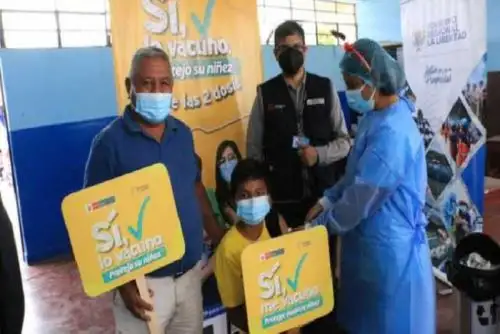 La región norteña implementó 78 centros de vacunación, entre centros de salud e instalaciones educativas.