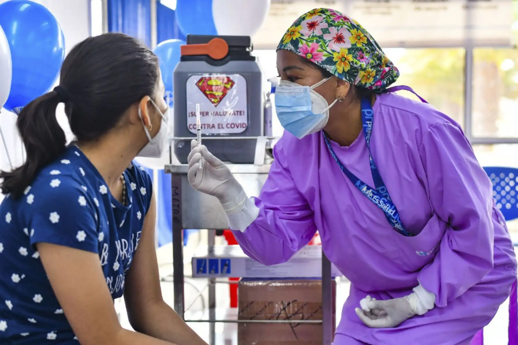 La vacunación de los niños de 10 y 11 años se realizará durante cuatro días en los mismos puntos de inoculación, donde la gerencia de Salud realiza otras campañas de inmunización. Foto: Cortesía Diego Ramos