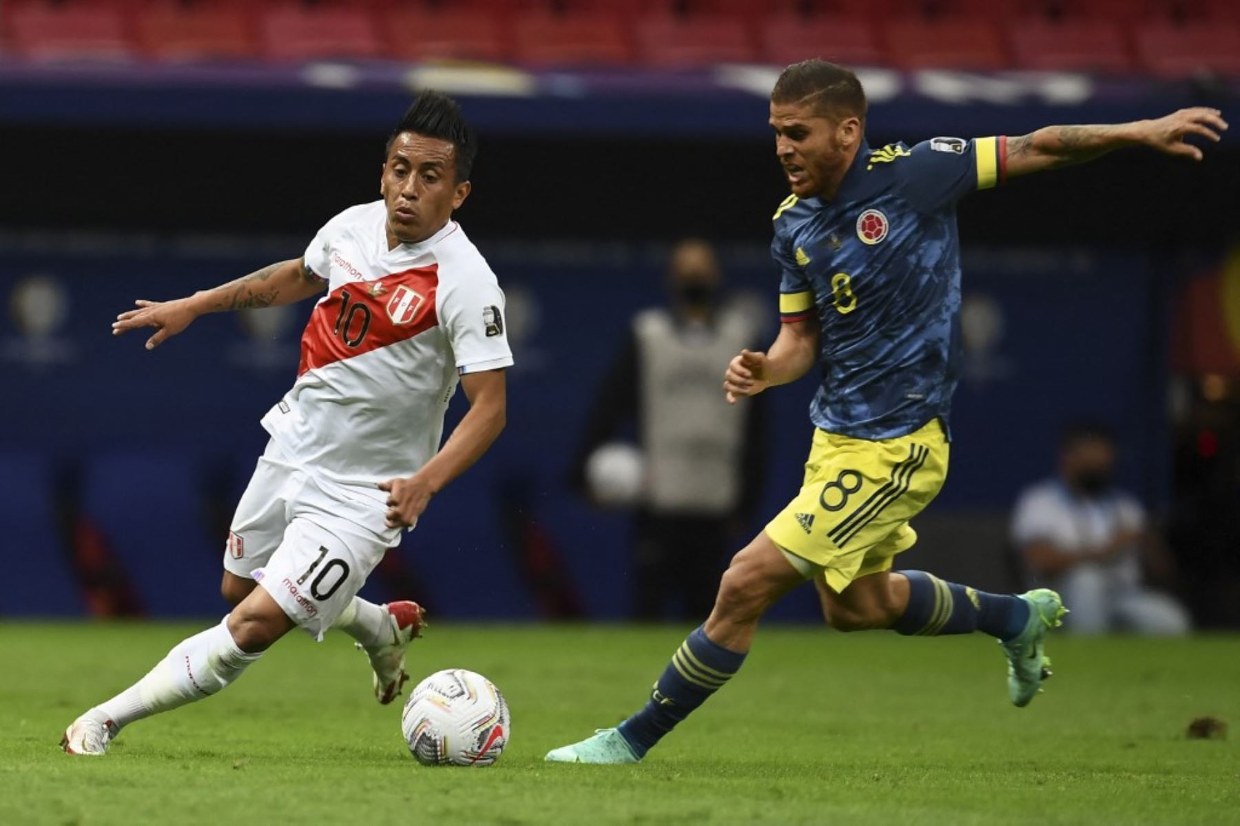 Christian Cueva es una los pilares en el esquema de juego de la selección peruana