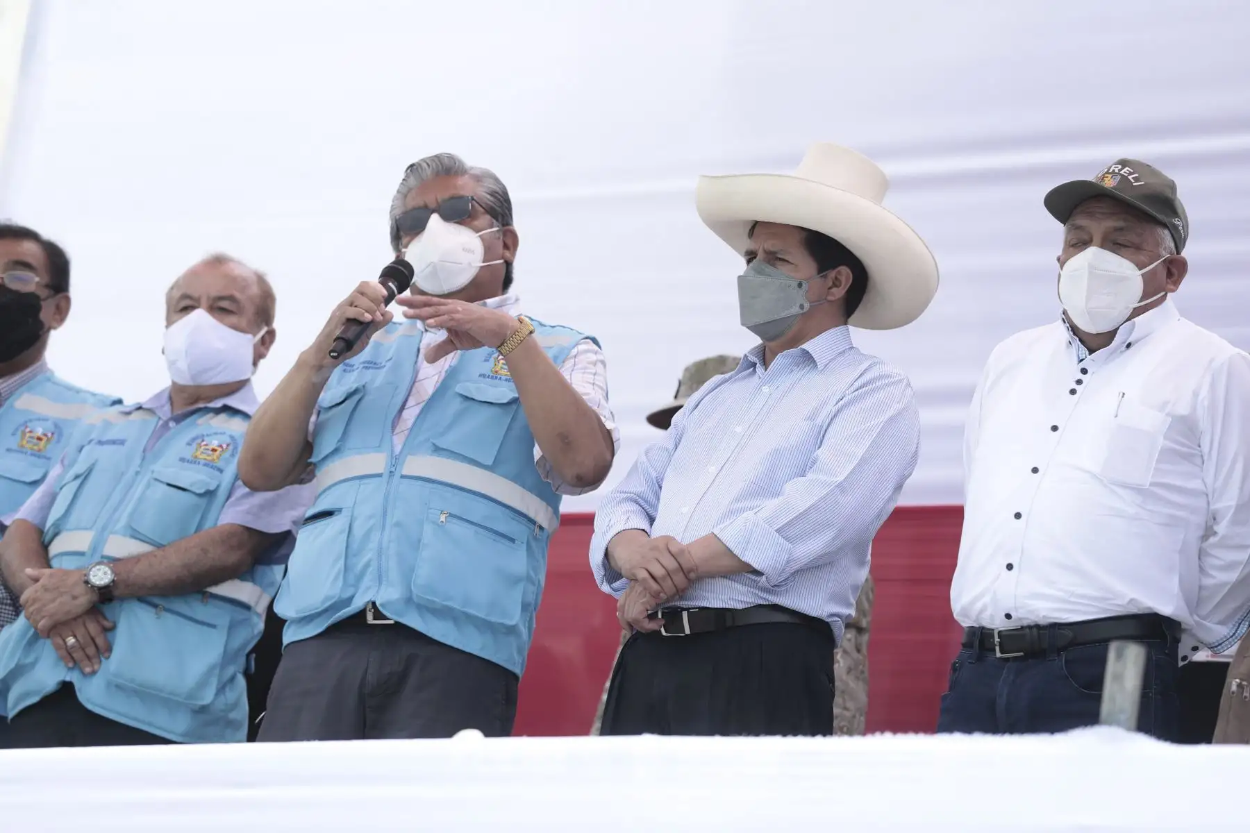 Presidente de la República, Pedro Castillo, visita puerto de Huacho, provincia de Huaura y se reúne con la población. Foto: ANDINA/Prensa Presidencia
