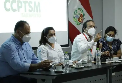 Durante su visita de trabajo a San Martín, el ministro de Comercio Exterior y Turismo, Roberto Sánchez, se reunió con las autoridades regionales, provinciales, locales, empresarios y sociedad civil donde se trabajaron temas sectoriales.