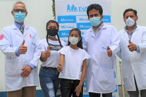 Médicos de Sabogal salvan la vida de una menor de 11 años. Foto: Cortesía/ ANDINA