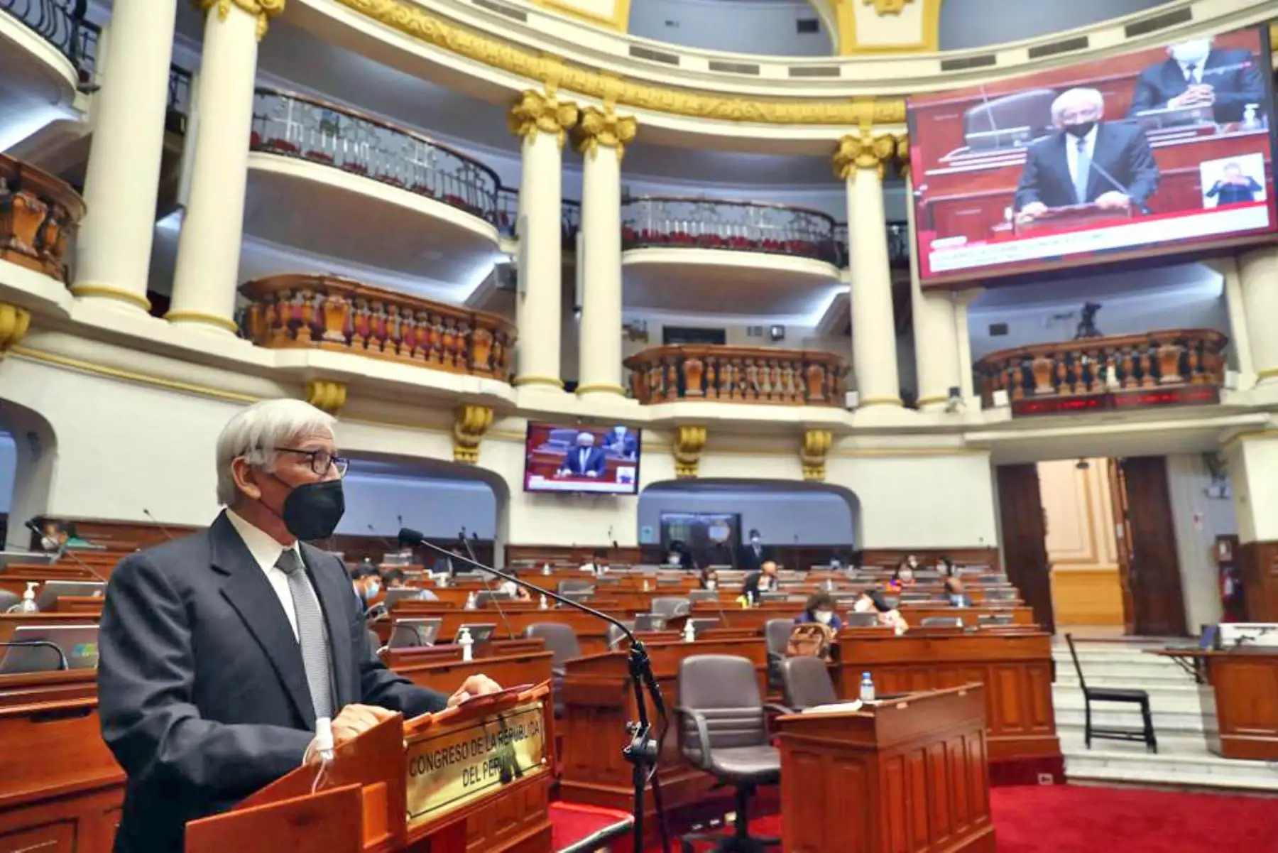 Ministro de Energía y Minas, Eduardo González. Foto: Congreso
